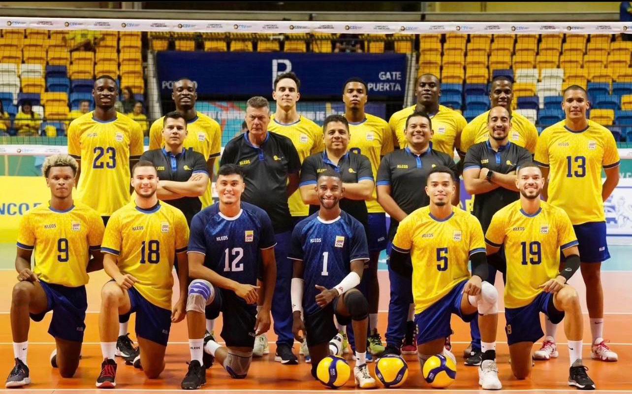 Podio Para Colombia En El Sudamericano De Voleibol Masculino