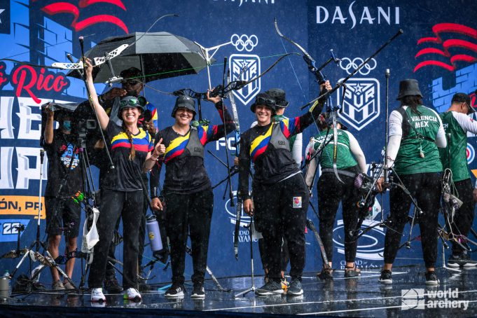 Con medallas, Selección Colombia finalizó su participación en Puerto Rico Archery Cup