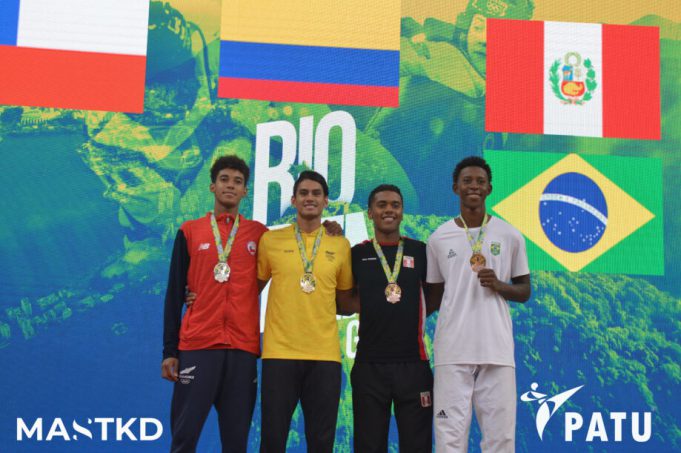 Colombia brilló en el Rio Open G2 2022 de taekwondo