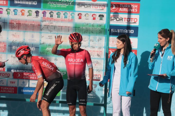 Inicio la participación colombiana en la Vuelta a Turquía