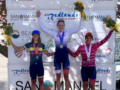 Gran actuación de Diana Peñuela en la segunda etapa de la Redlands Classic