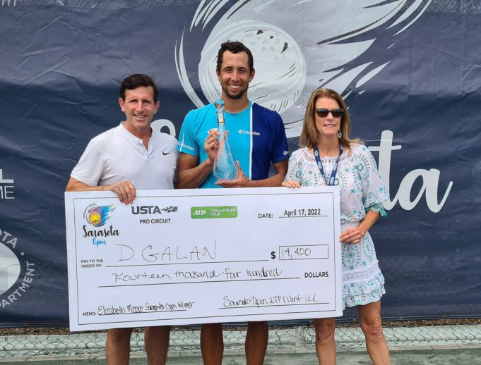 Daniel Galán campeón en el Challenger de Sarasota