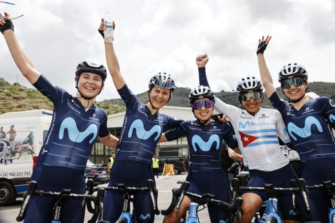 Buena actuación de Paula Patiño en la Vuelta Andalucía Femenina