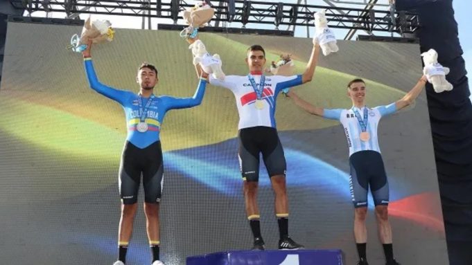 Cinco medallas para Colombia en el inicio del Panamericano de Ruta