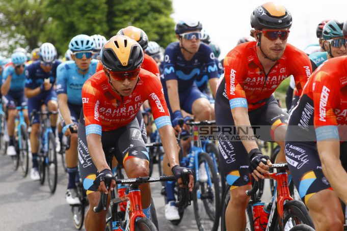 Santiago Buitrago, el mejor de los colombianos en el inicio del Giro de Italia 2022