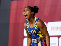 Triple oro para Julieth Rodríguez en el Mundial juvenil de halterofilia