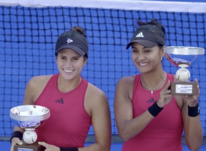 ¡Campeonas! Yuliana Lizarazo y María Paulina Pérez se alzaron con el WTA 250 de Monterrey