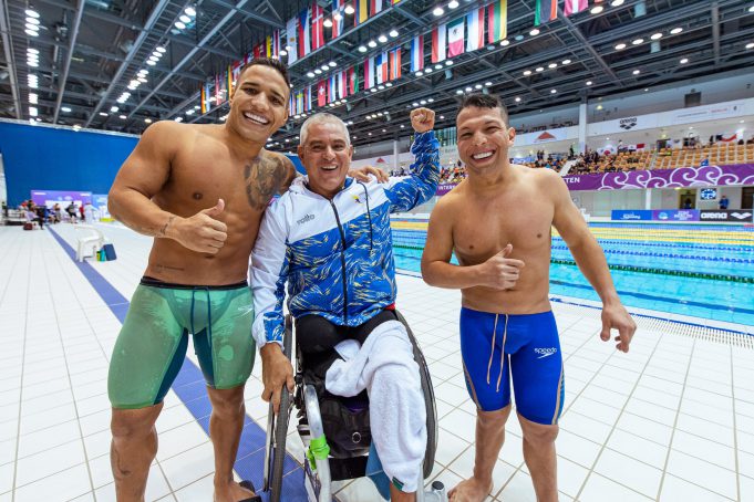Podio colombiano en los World Series de para-natación