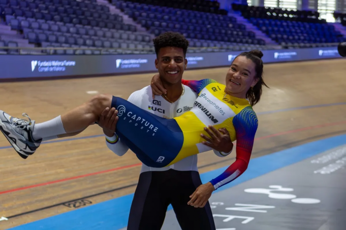 Bayona y Quintero, podio en España Foto: cortesía Martha Bayona