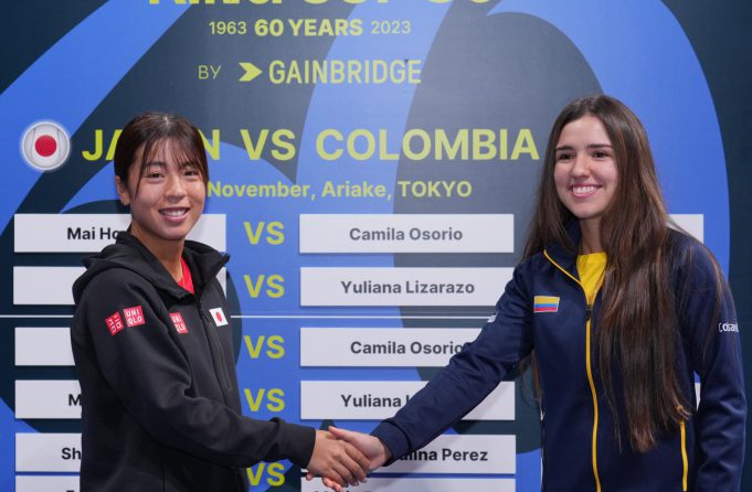 Inicia la Billie Jean King Cup: Colombia y Japón igualan a uno