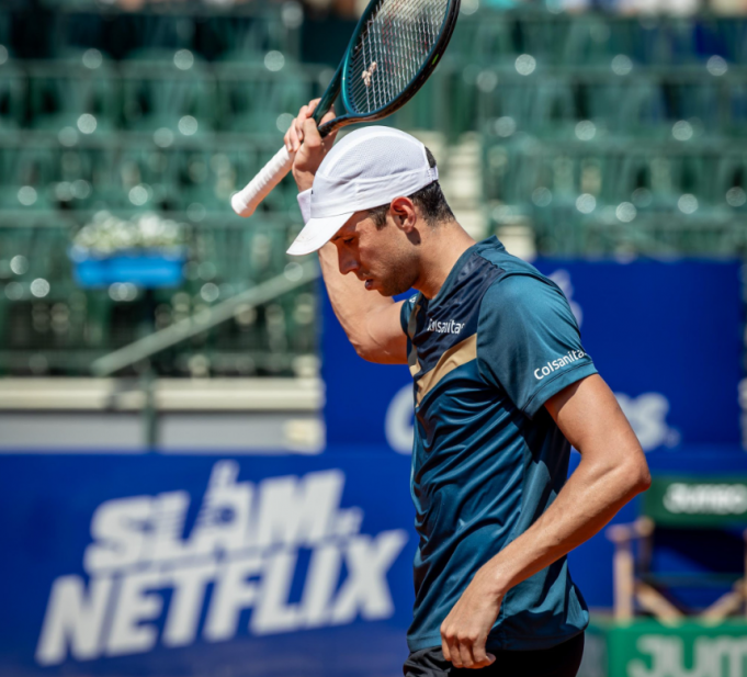 Galán avanza al cuadro principal en Buenos Aires