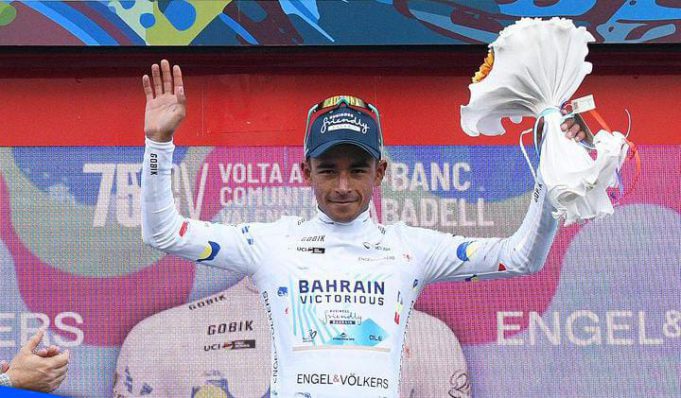 Santiago Buitrago asciende en la general de la Comunidad Valenciana