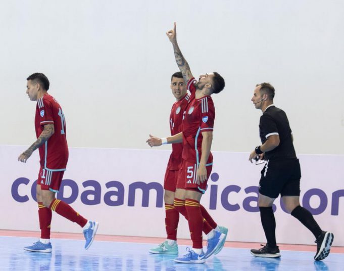 Selección Colombia empezó con triunfo en la Copa América de Futsal