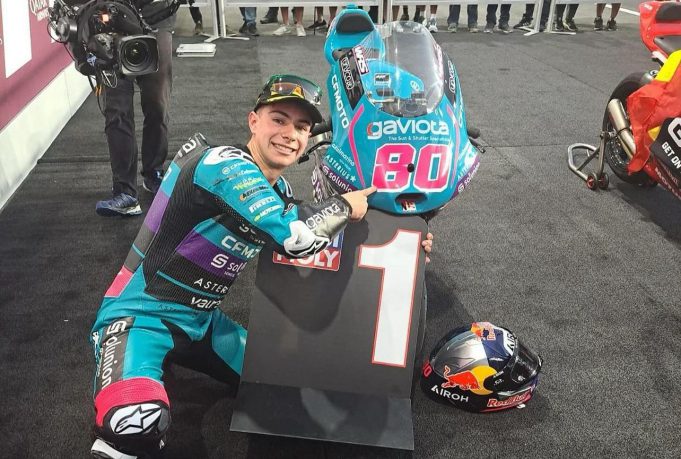 David Alonso ganó su primera carrera de la temporada