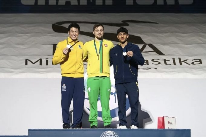 Segundo podio; Ángel Barajas repite medalla en la Copa Mundo