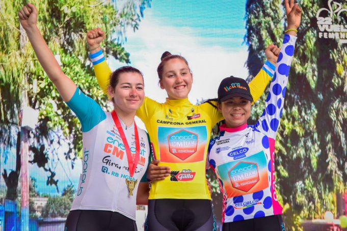 Doble podio para Colombia en la Vuelta Femenina a Guatemala