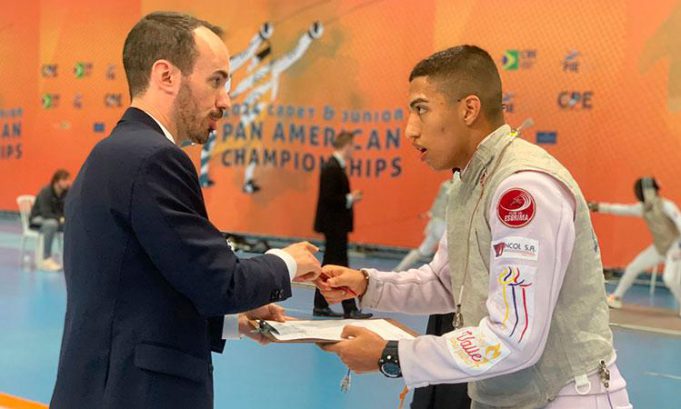 Dos colombianos estuvieron presentes en el Gran Prix de Florete en Estados Unidos