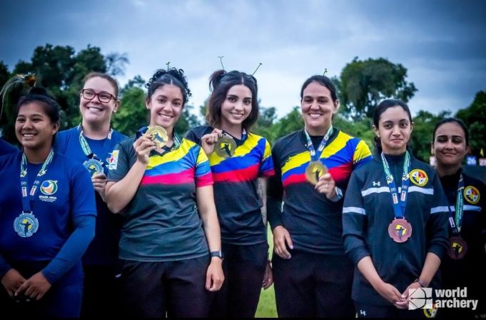 Arquería colombiana ganó medallas en Brasil