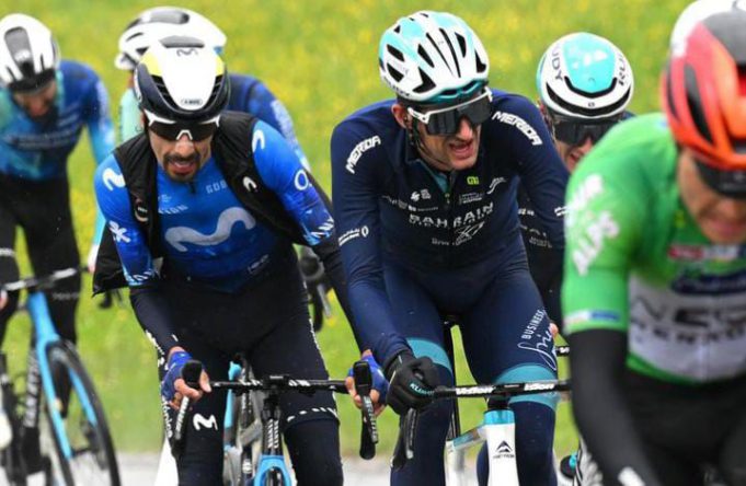 Gran actuación de Iván Sosa en el Tour de los Alpes