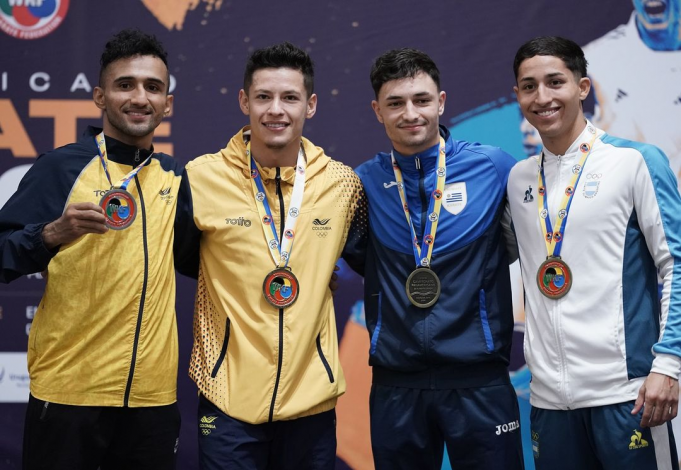 Múltiples medallas para Colombia en el Panamericano de Karate