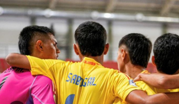 Dura derrota de Colombia en el Sudamericano sub 17 de futsal