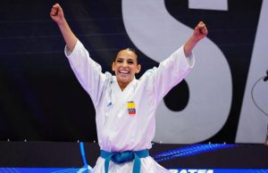 ¡Impresionante! Oro para Valentina Zapata en el Karate Series