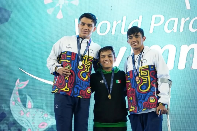 Lluvia de Medallas para Colombia en el World Series de Para Natación