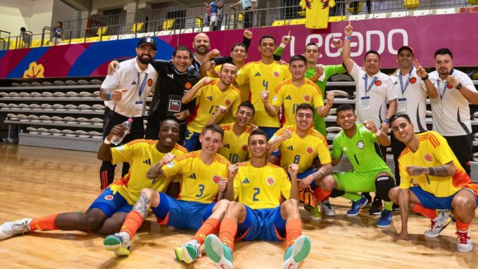 Selección Colombia jugará la final de Sudamericano Sub 20 de Futsal