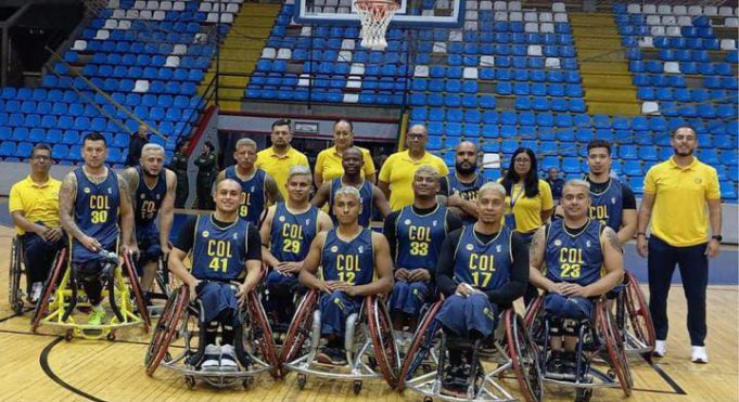 Colombia es finalista del Suramericano de Baloncesto en Silla de Ruedas