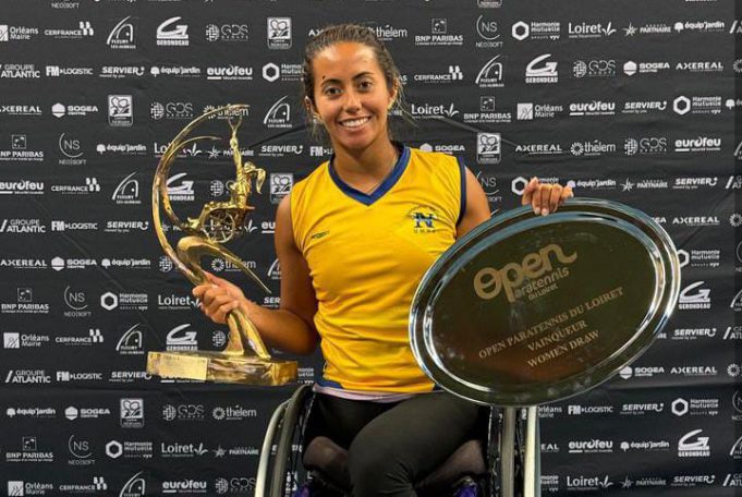 Angélica Bernal doble campeona en Francia
