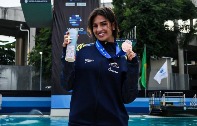 ¡Podio Mundial! Destacada actuación de Mariana Osorio en el Mundial de clavados