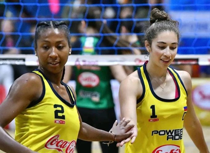 Primera jornada con saldo positivo para el voleibol playa colombiano