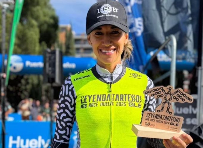 Podio para Mónica Calderón en la etapa 3 de La Leyenda de Tartessos by alé
