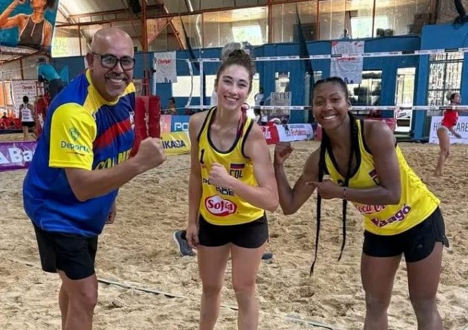 Colombia, de la arena al podio: bronce para Mariana y Mercy en Cochabamba
