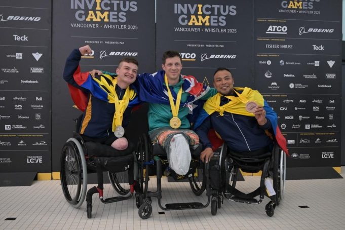 Lluvias de medallas para Colombia en los Juegos Invictus