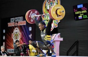 David Cuesta suma 3 medallas a la cosecha en el mundial