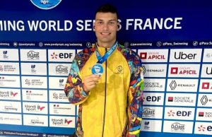 Oro para Colombia en la Serie Mundial de Para Natación