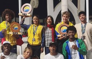 Colombia finaliza el Sudamericano de Surf con tres medallas
