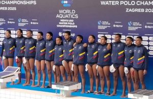 Colombia lucha en el Campeonato Mundial de Waterpolo Sub 20