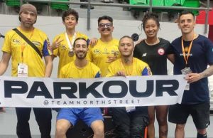 La delegación colombia brilló en el Panamericano de Parkour