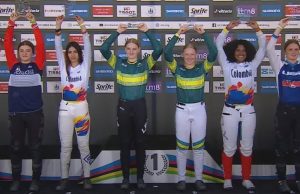 Valentina Jiménez campeona mundial de BMX