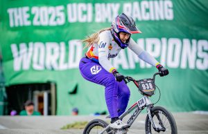 Nicole Foronda finalista del Mundial de BMX Racing