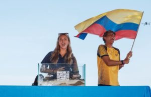 Terminó la participación de Angelina Decesare en el ISA World Surfing Games
