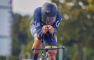 Con la CRI inició el Campeonato Mundial de Ciclismo