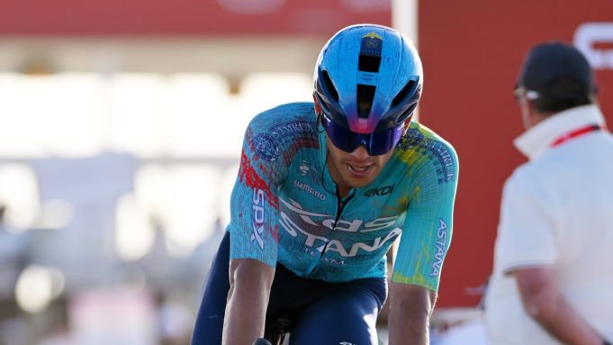 Harold Tejada termina el UAE Tour dentro del Top 5 de la carrera