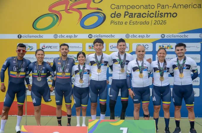 Colombia arrasa con 39 medallas y lidera el Panamericano de Paraciclismo