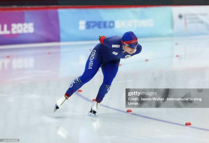 ¡Top5! Luna Diaz se destacó en copa mundo de patinaje de velocidad