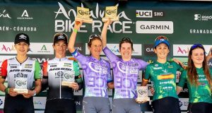 Mónica Calderón inicia con podio su camino en la Andalucia Bike Race