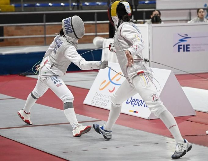 Colombia compitió con 12 esgrimistas y rozó el podio en el Panamericano Cadete en Bogotá
