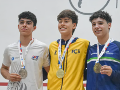 Colombia campeona del Sudamericano Junior de Squash